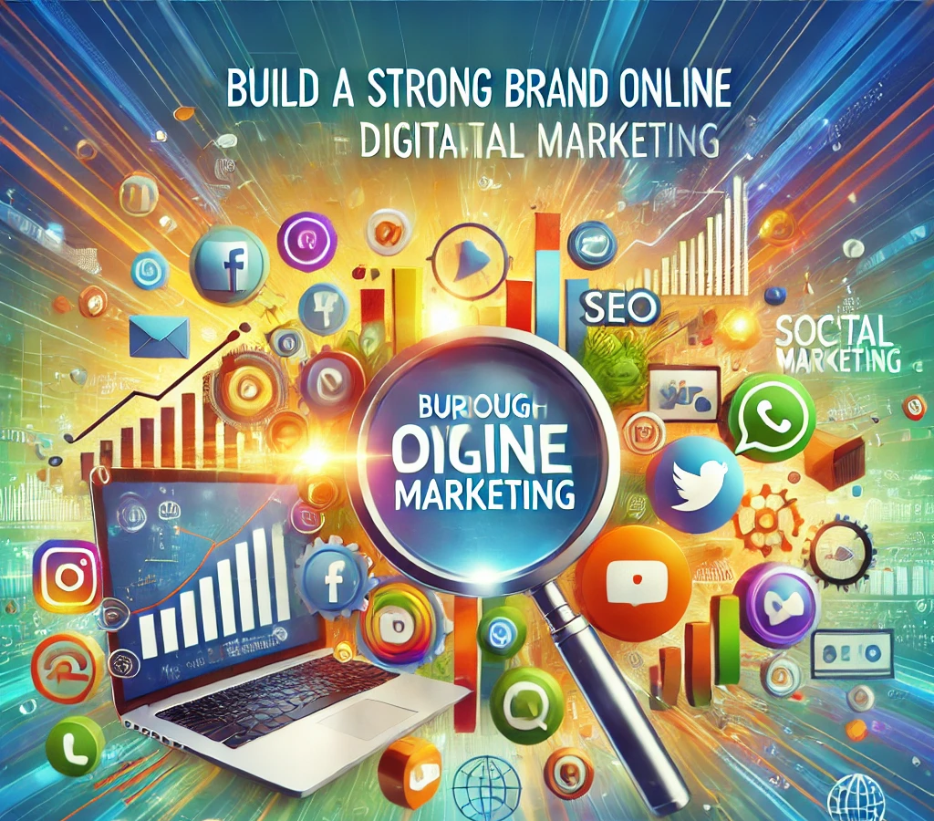 Build a Strong Brand Online Through Digital Marketing