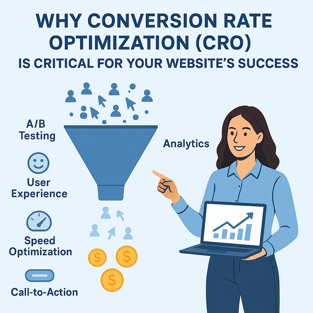 Why Conversion Rate Optimization (CRO) is Critical for Your Website’s Success