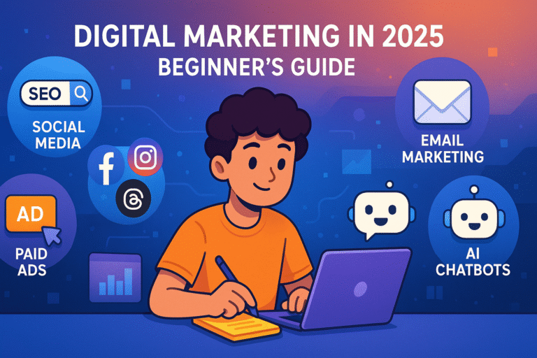 Complete Beginners Guide to Digital Marketing in 2025