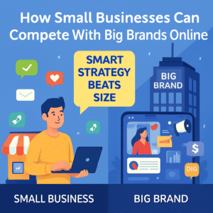 How Small Businesses Can Compete With Big Brands Online