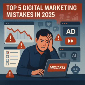 Top 5 Digital Marketing Mistakes Business Owners Will Regret in 2025