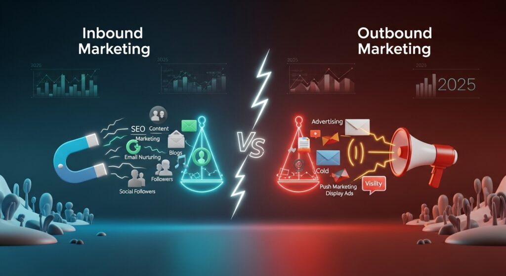 Inbound vs Outbound Marketing Which Wins in 2025