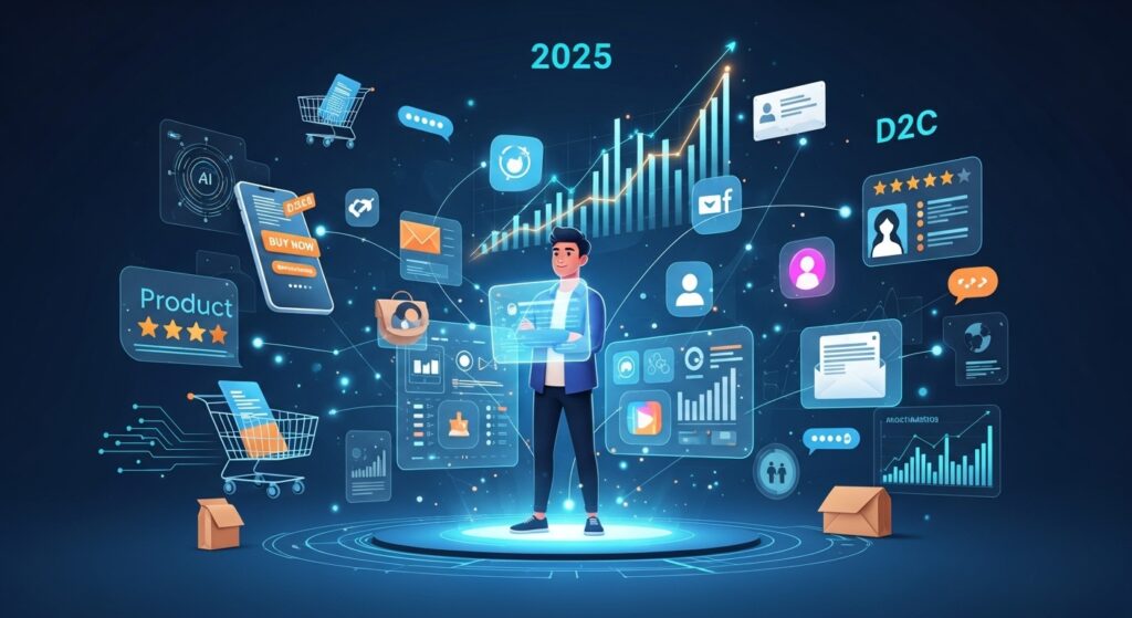 Top Digital Marketing Tactics for D2C Brands in 2025