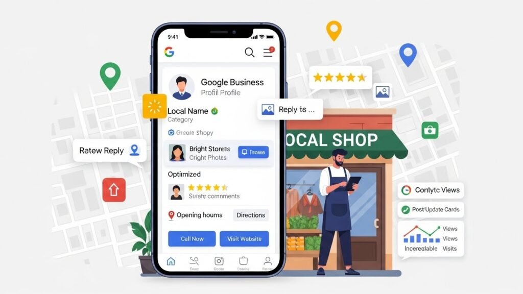 Google Business Profile Optimization for Local Shops