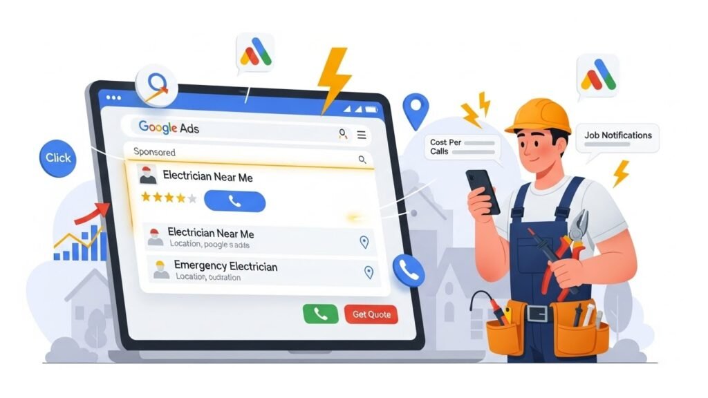 How Electricians Can Get Clients Using Google Ads