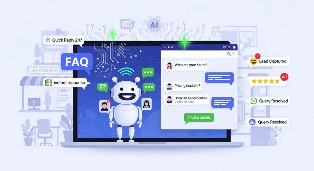 AI-Powered Chatbots for Smal Business Websites Enhancing Customer Service