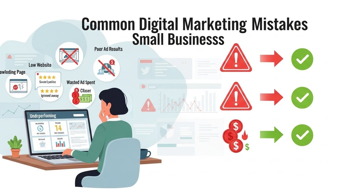 Digital Marketing Mistakes Every Small Business Should Avoid - Digital ...