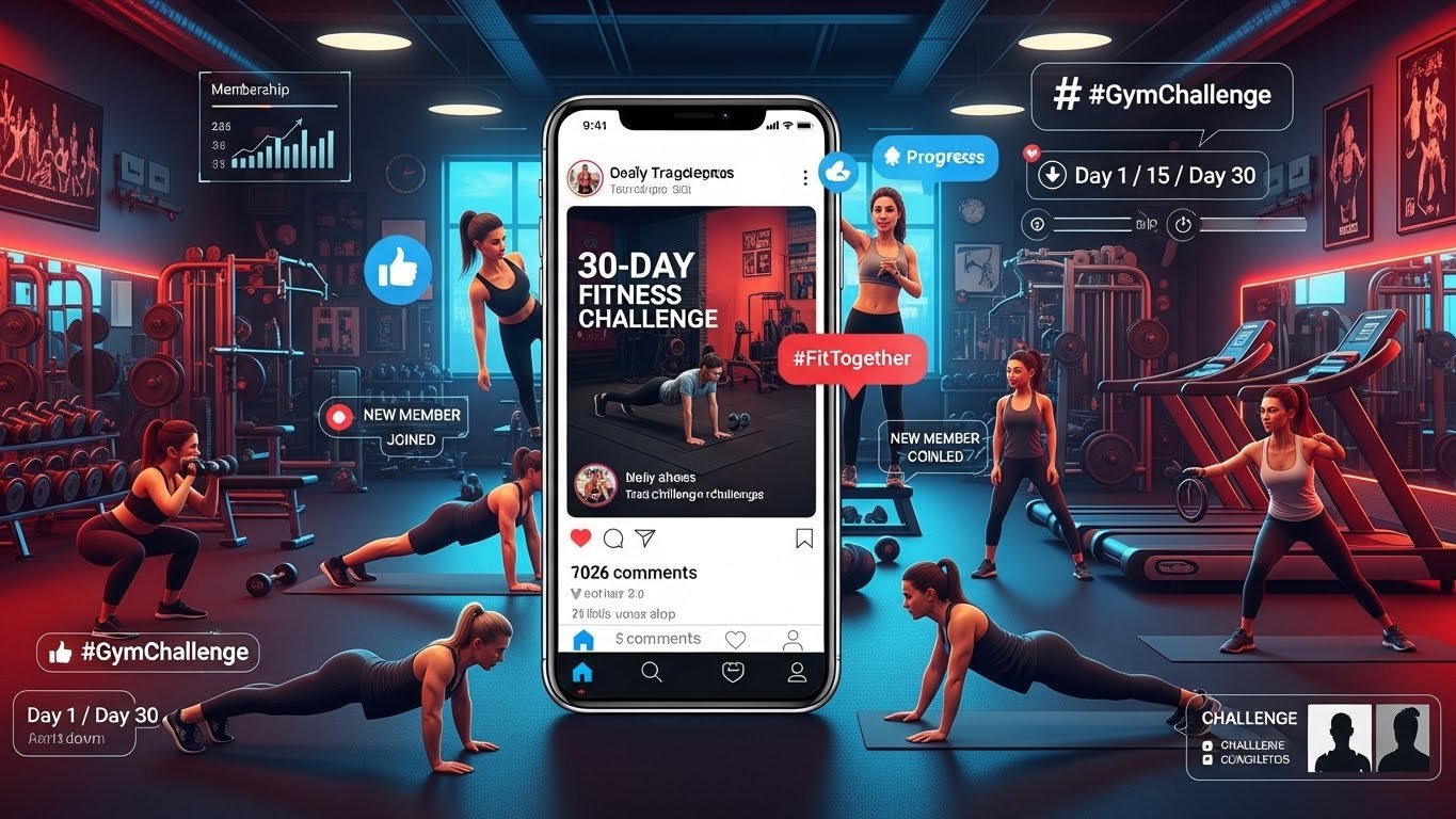 How Local Gyms Can Use Fitness Challenges on Social Media to Boost Memberships - Digital Marketing Agency