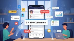 How to Get First 100 Customers Using Social Media