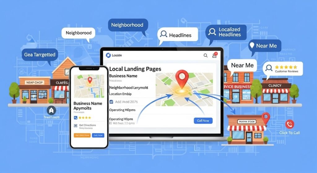 Local Landing Pages Driving Foot Traffic Through Geo-Targeted Content