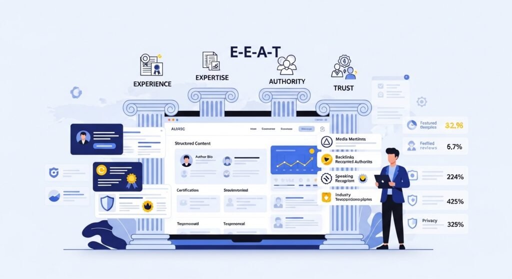 E-E-A-T (Experience, Expertise, Authority, Trust) Building Credibility in 2026