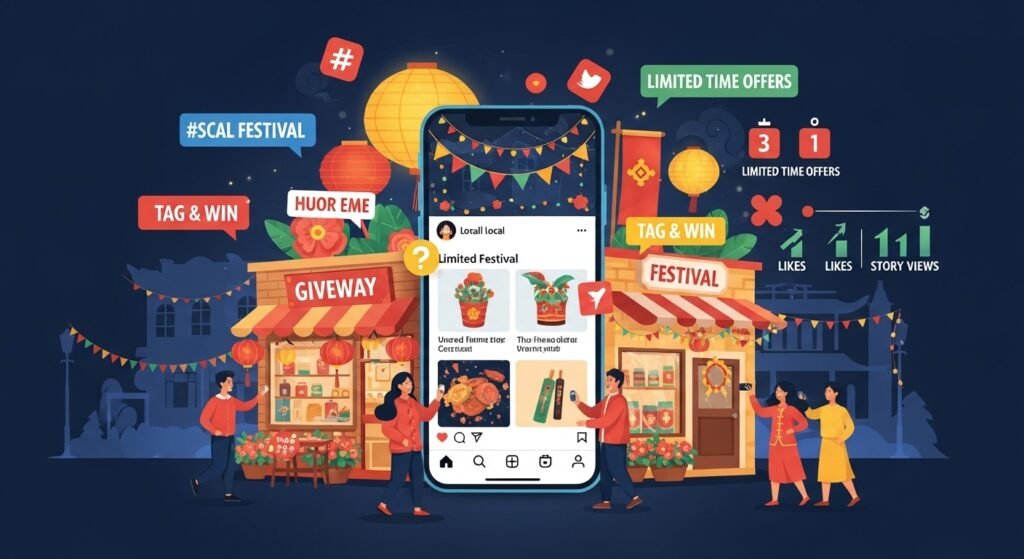 Local Festivals Social Media Seasonal Campaign Ideas for Small Shops
