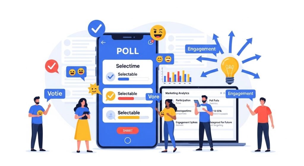 Interactive Poll Ads Driving Engagement Through Feedback