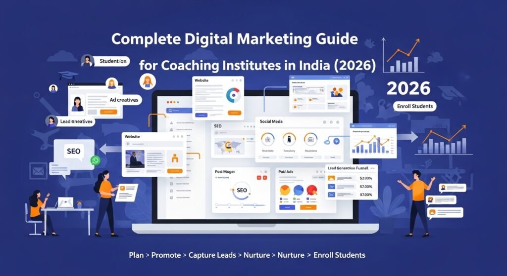 Complete Digital Marketing Guide for Coaching Institutes in India (2026)