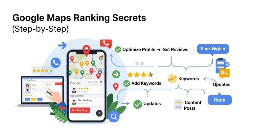 Google Maps Ranking Secrets (Step-by-Step)