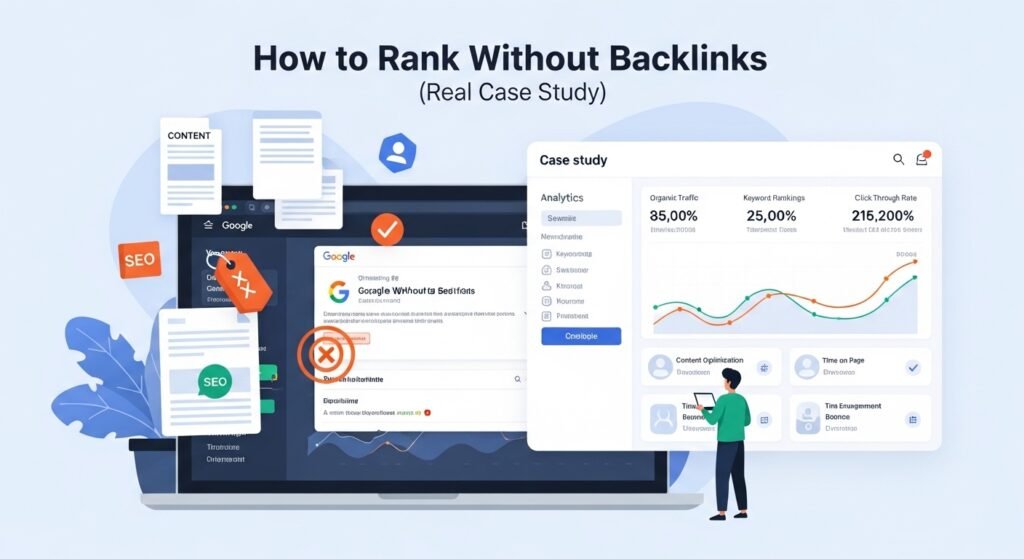 How to Rank Without Backlinks (Real Case Study)