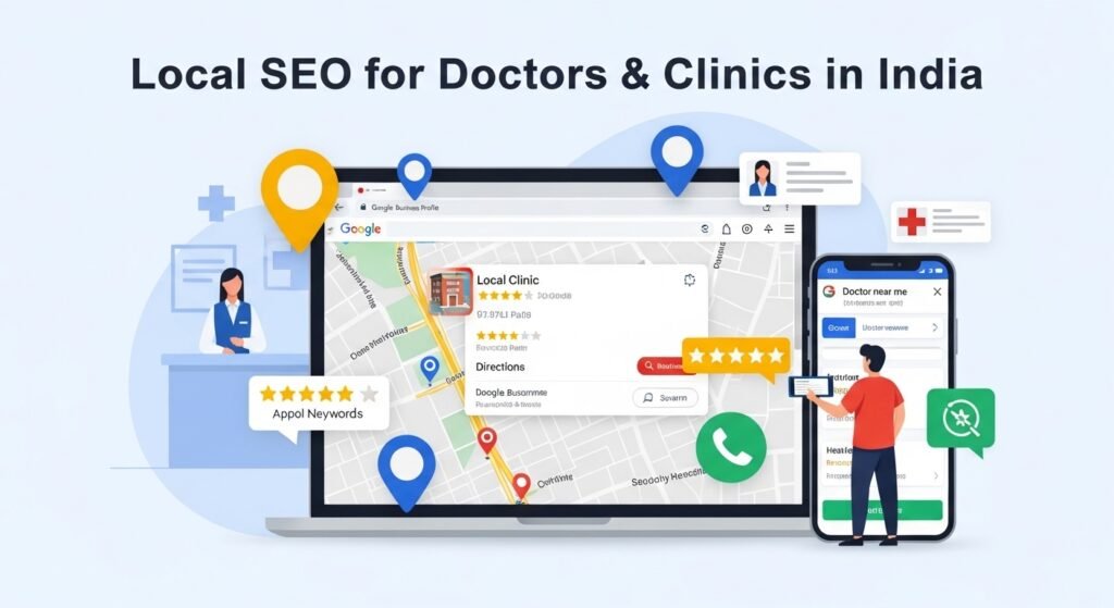 Local SEO for Doctors & Clinics in India