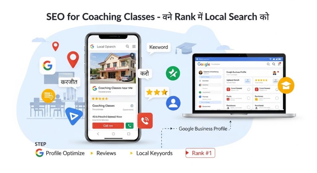 SEO for Coaching Classes कैसे Rank करें Local Search में