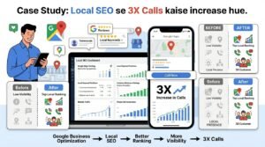 Case Study Local SEO se 3X Calls kaise increase hue