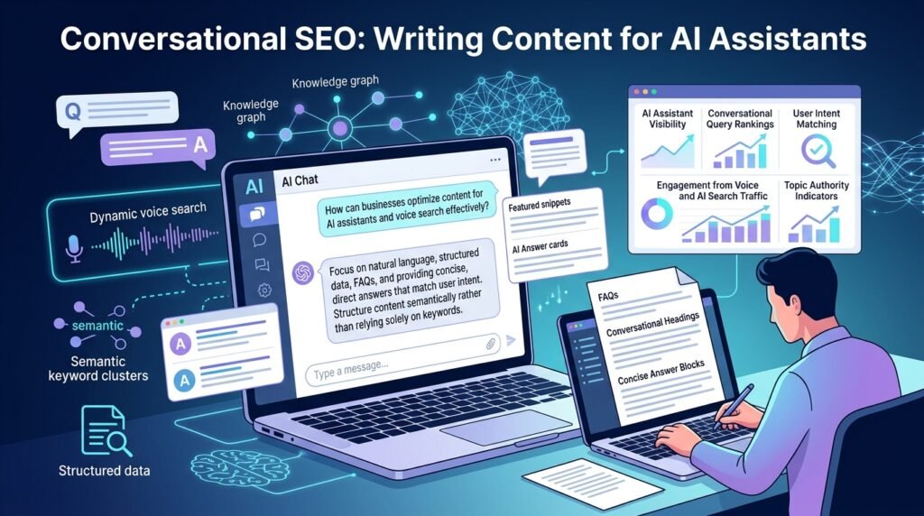 Conversational SEO Writing Content for AI Assistants
