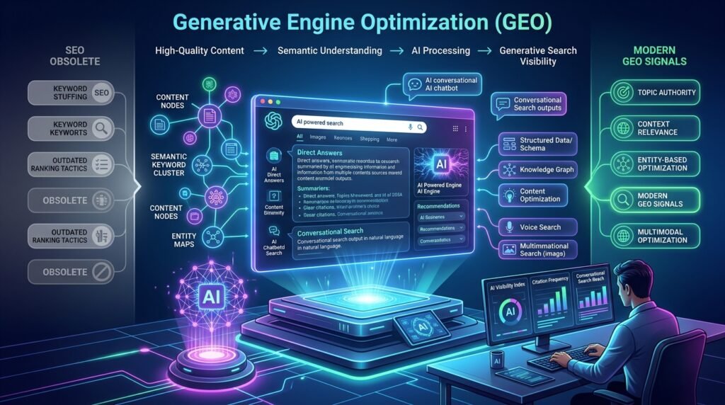 Generative Engine Optimization (GEO)