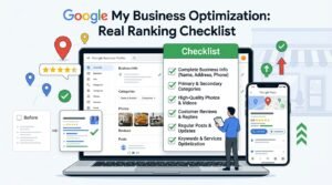 Google My Business Optimization Real Ranking Checklist