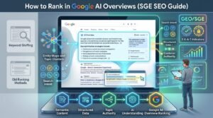 How to Rank in Google AI Overviews (SGE SEO Guide)