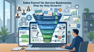 Sales Funnel for Service Businesses Step-by-Step Blueprint