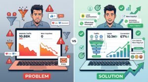 Why Your Business is Not Getting Leads Online (Solutions Guide)