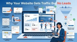 Why Your Website Gets Traffic But No Leads