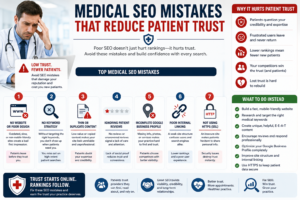 Medical SEO Mistakes That Reduce Patient Trust