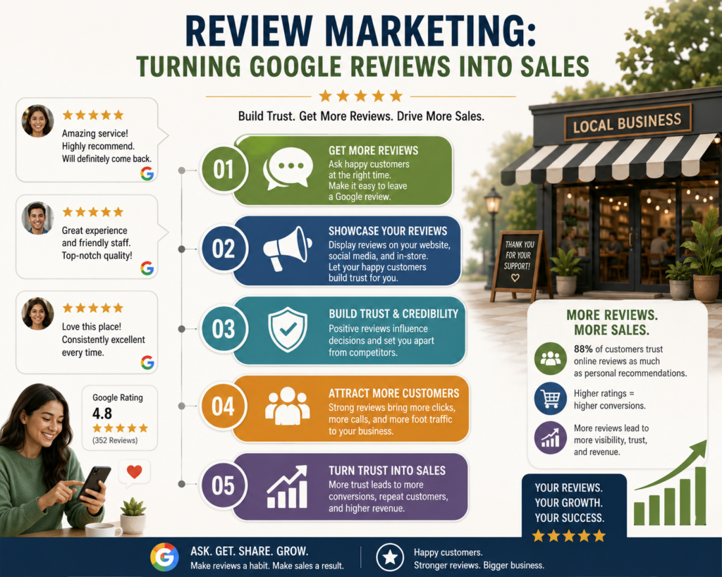 25. Review Marketing: Turning Google Reviews into Sales