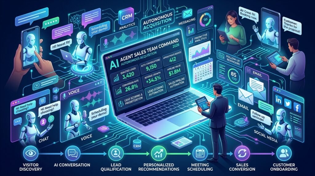 AI Agents as Your Sales Team: Prepare for Autonomous Customer Acquisition in 2026