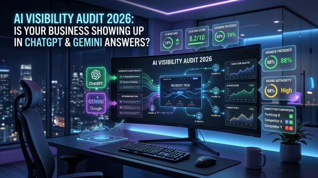 AI Visibility Audit 2026 Is Your Business Showing Up in ChatGPT - Gemini Answers