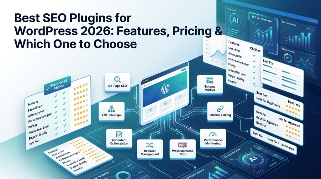 Best SEO Plugins for WordPress 2026 Features Pricing & Which One to Choose