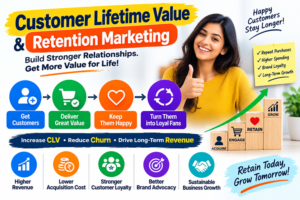 Customer Lifetime Value Growth Infographic